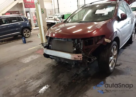 2012 Nissan Murano Le from USA, damaged, VIN JN8AZ1MW9CW215767